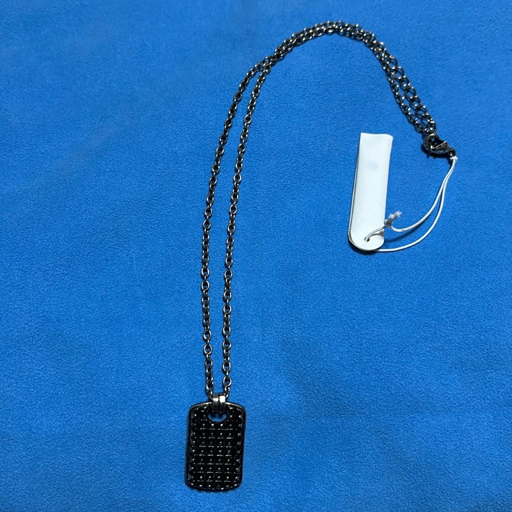 Stainless Steel Fashion Dog Tag necklace
